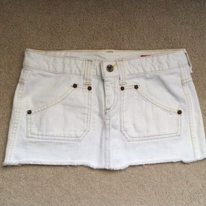 Women’s Express White Denim Skirt | Size 2